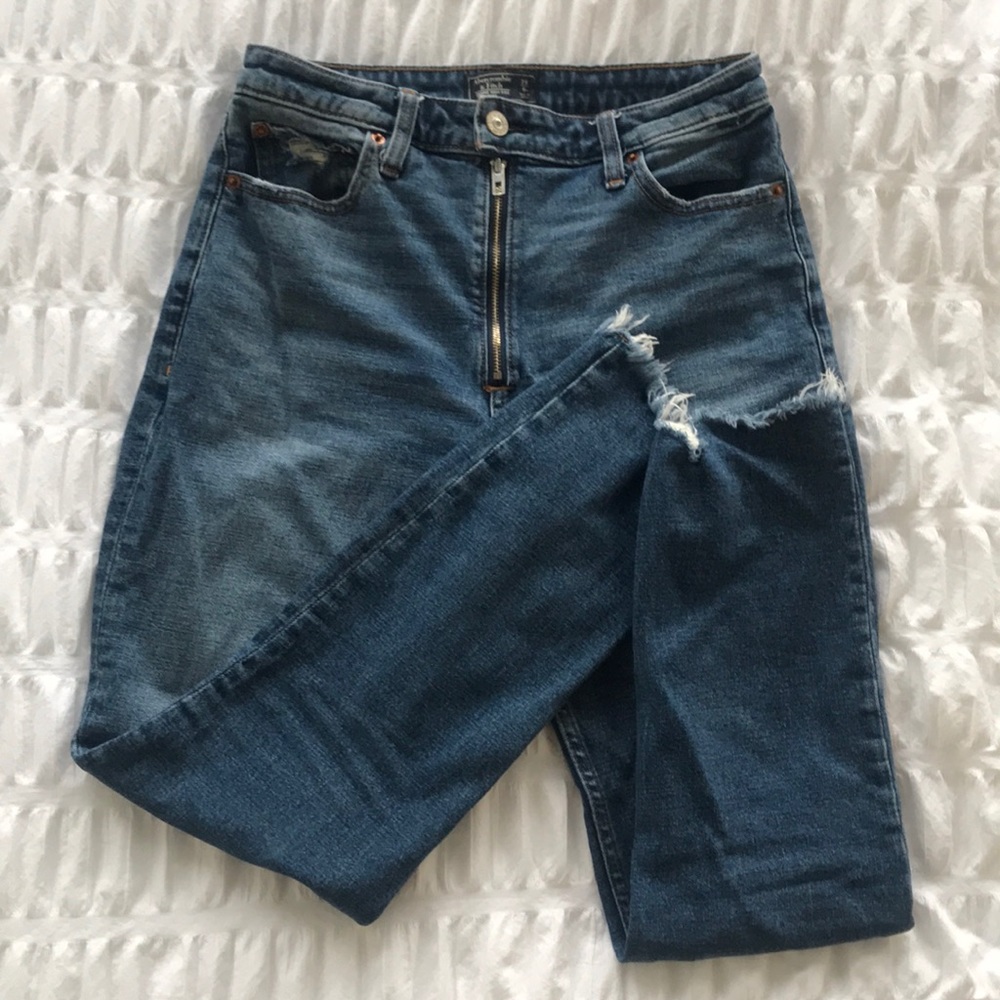 Abercrombie Simone High Rise Slim Jeans